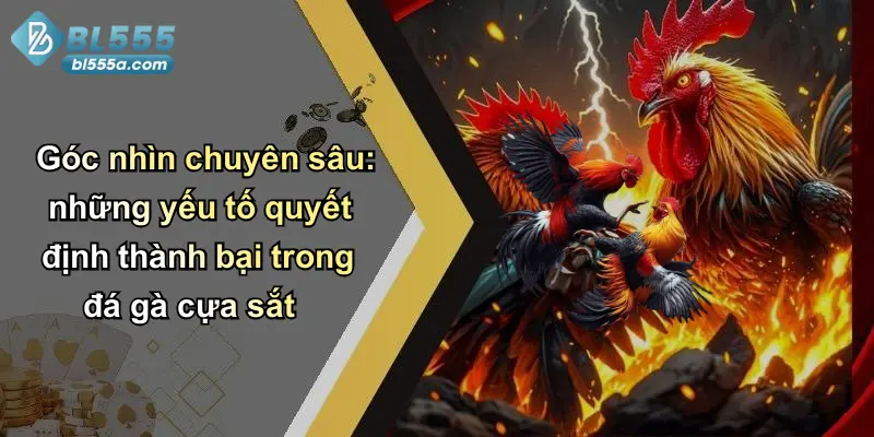 Góc nhìn chuyên sâu: những yếu tố quyết định thành bại trong đá gà cựa sắt